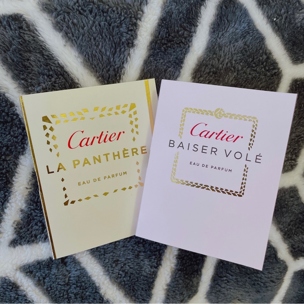 Cartier x2 vials